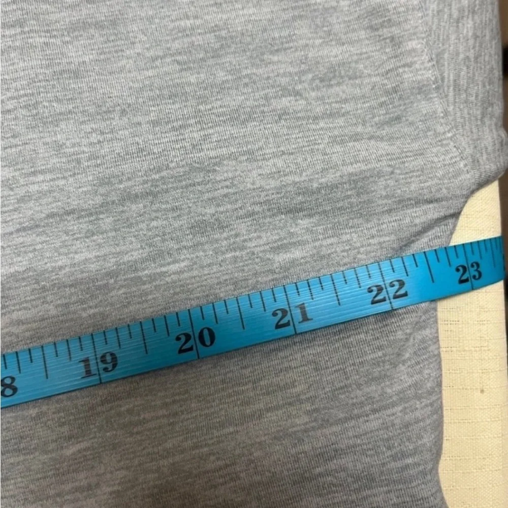 Nike L grey jersey knit light weight yoga hoodie